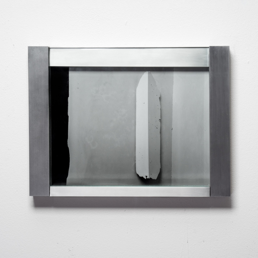 Dilation I, 2019 Silver Gelatin Print, Aluminium, Glas, Silicon 30 x 40 x 4 cm